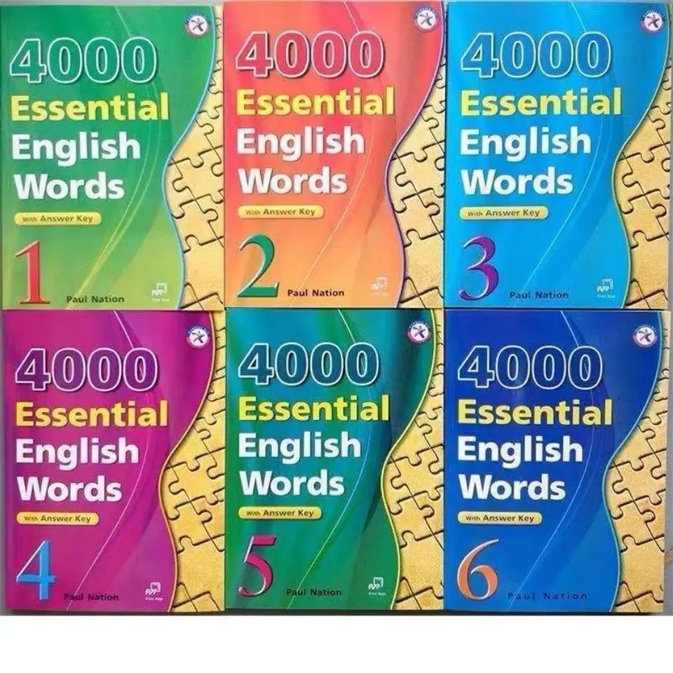 

2023 New 4000 Essential English Words Full Color New Version English Learning And Practice Tool Books English Learning Books