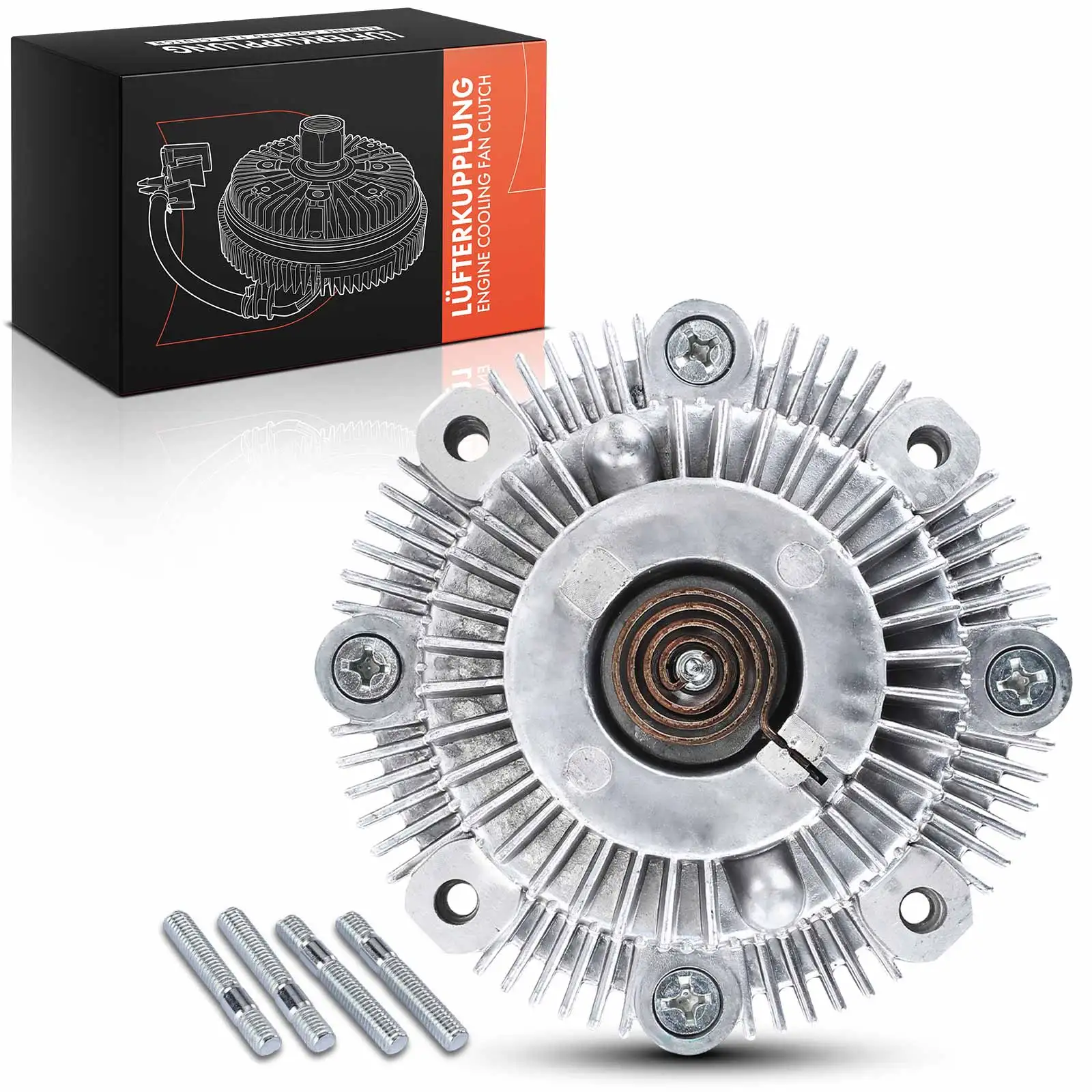 Frankberg 1x Ventola di Raffreddamento con Accoppiamento per Radiatore per Suzuki SJ 413 Samurai Swift I II Vitara 1.3L S9AF 1712083000 1712060A00 1712060A01