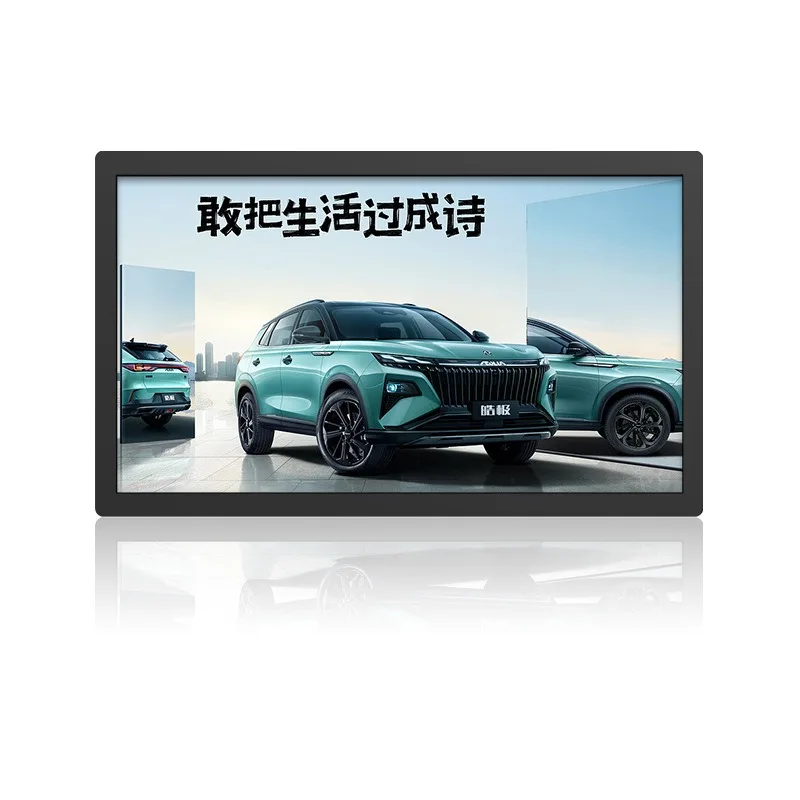 10 13 15 19 22 32 43 inch wall mounted elevator advertising machine Android WIFI touch remote control