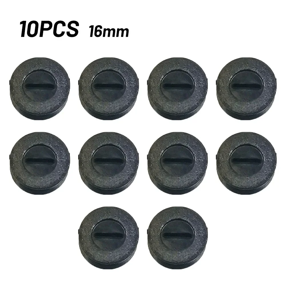 10pcs Plastic Carbon Brush Cover 16 17 18 20mm For Electric Hammer Drill Angle Grinder Polisher Saw Cutting Machine Power Tool P