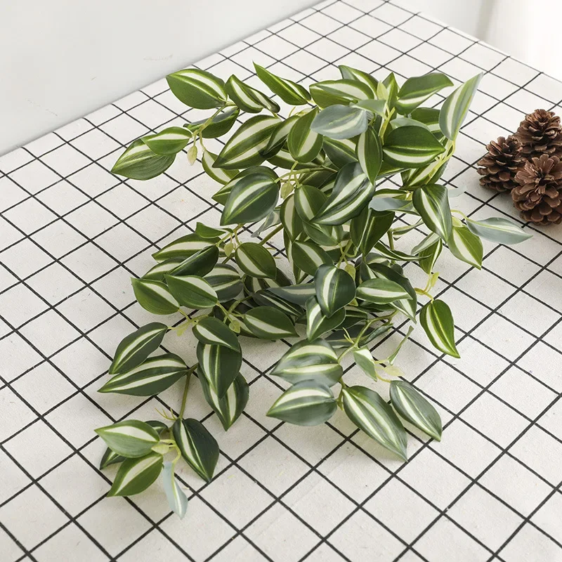 

Artificial Flowers, Faux Flowers, Fake Flowers - Silk Eyebrow Leaf Greeny Vine for Wedding, Party, and Home Decoration Barber