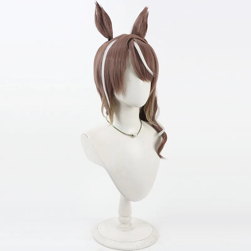 Anime Umamusume Tosen Jordan New Costume Cosplay Wig Pretty Derby Tosen Jordan Cos Hair For Comicon Party Adult Women Men