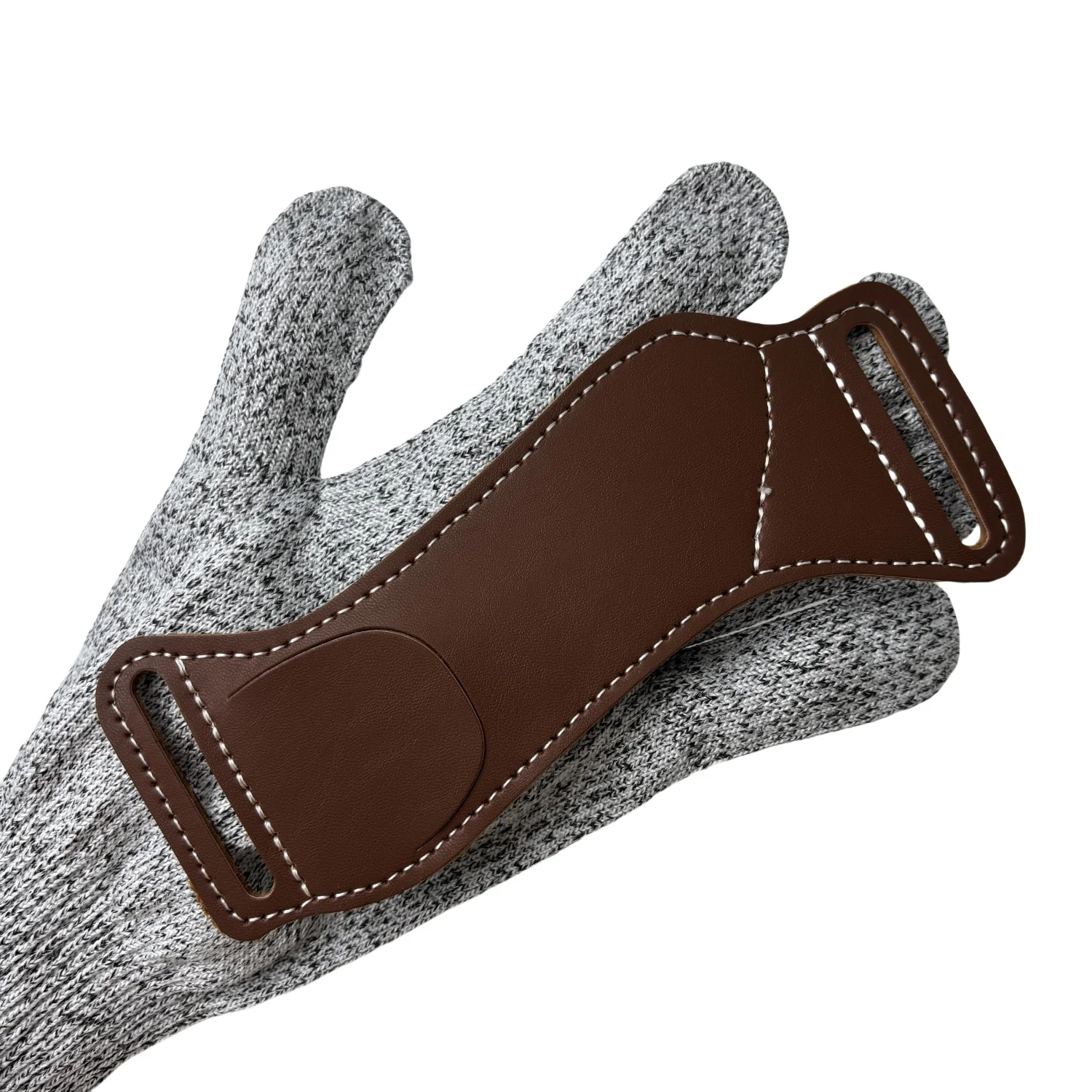 EDC Leather Pocket Organizer for Folding Knife Mini Knife Pouch Multitool EDC Carrier Pocket Slip with Belt Loop Brown view 4