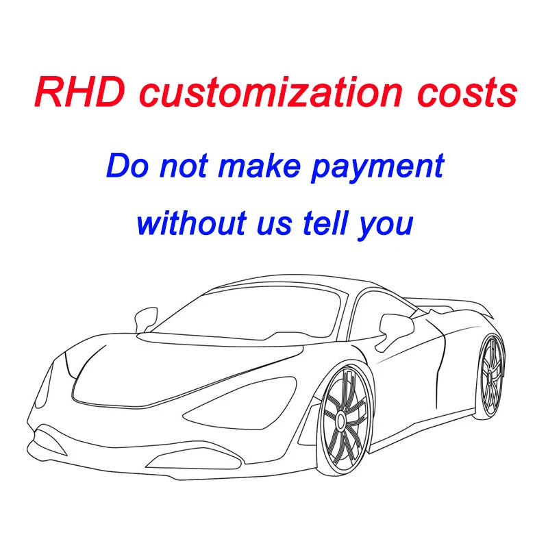 

Car headlights Special customization fees