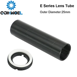 QDHWOEL E Series CO2 O.D.25mm tubo dell'obiettivo per D20 F50.8/63.5/101.6mm lente CO2 macchina per incidere di taglio Laser