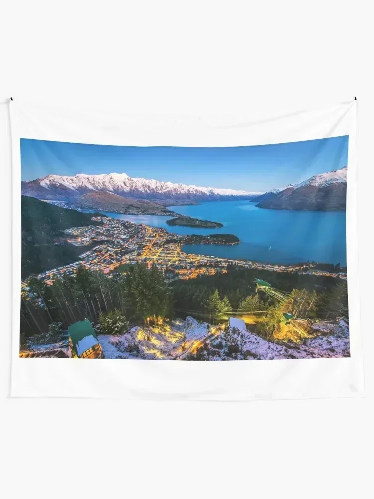 Queenstown New Zealand Tapestry Wall Hanging Wallpaper Bedroom Tapestry