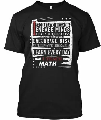 Math Teacher Appreciation T-Shirt