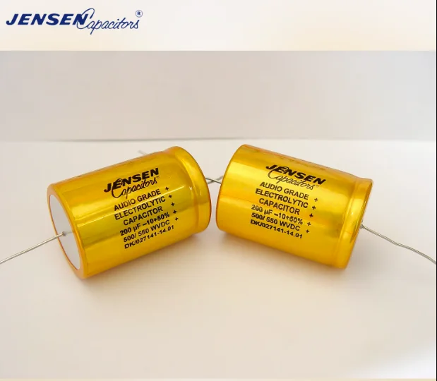 1pcs/lot Denmark Jensen 200uf 500v 35X49MM Electrolytic capacitor original handicraft free shipping