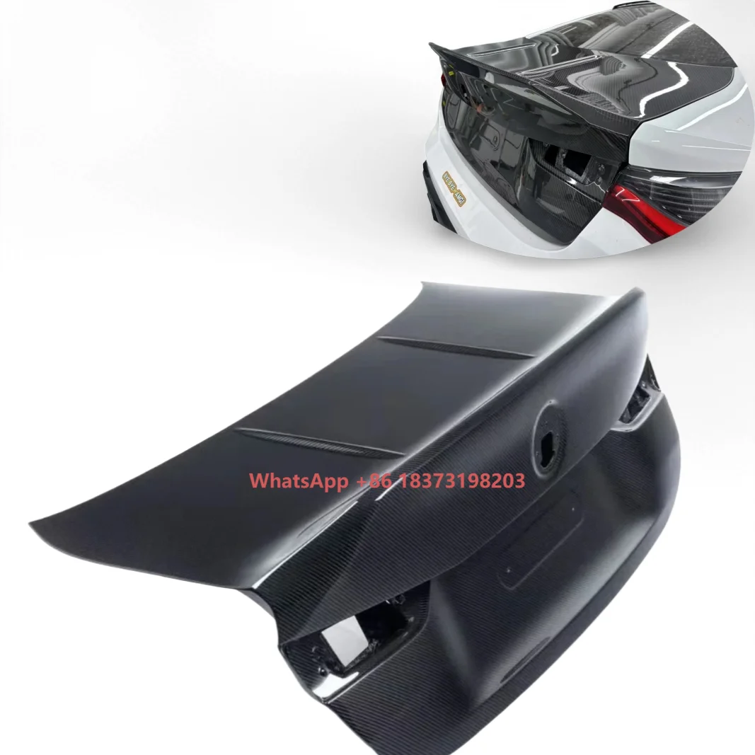 

High Quality Perfect Fitment Carbon Apex Replacement Dry Carbon Fiber Rear Trunk Lid with Straight Board for G82 G83 M4