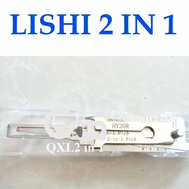 

Lishi 2 in 1 HY20R 2in1 Decoder and Pick Is Designed for Hyundai for KIA for Car Locks Key Ganzua Picks Picking Tool Locksmith