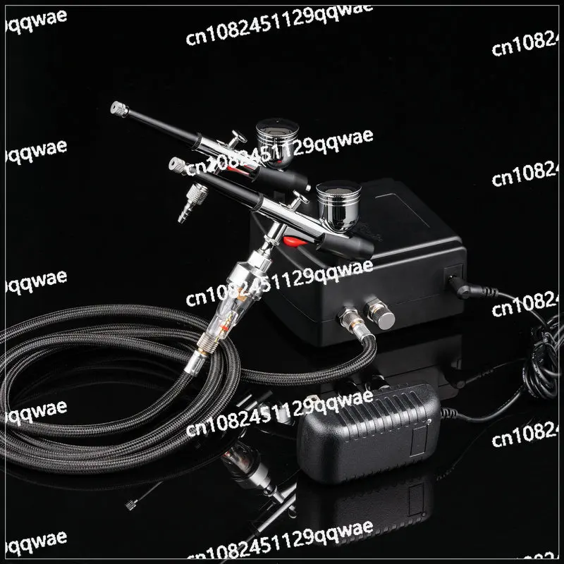 

100A Turtle Pump Mini Air Set Exterior Wall Painted Model Beauty Nail Art Air Set Model Pen