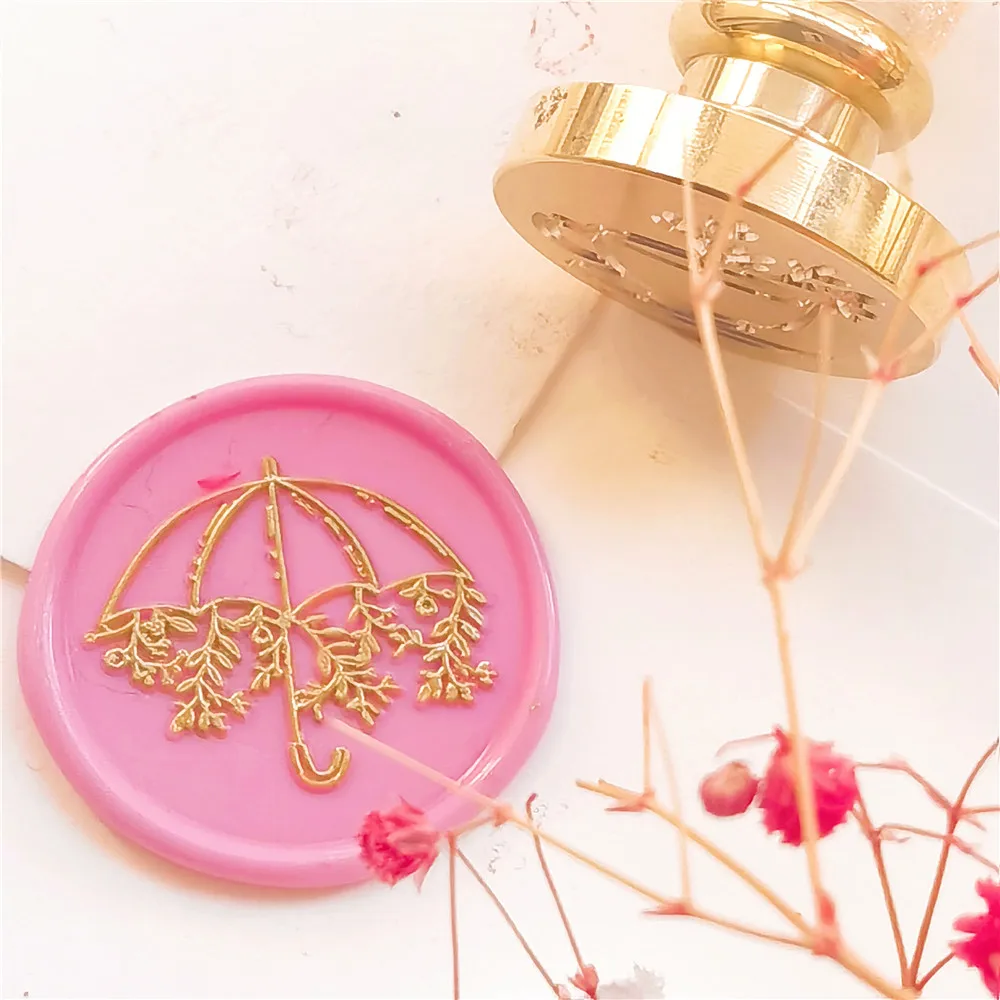 Wosk uszczelniający znaczki głowy roślin kwiatowy wzór dla DIY wosk stempel Scrapbooking koperta zaproszenie dekoracja rzemieślnicza prezenty