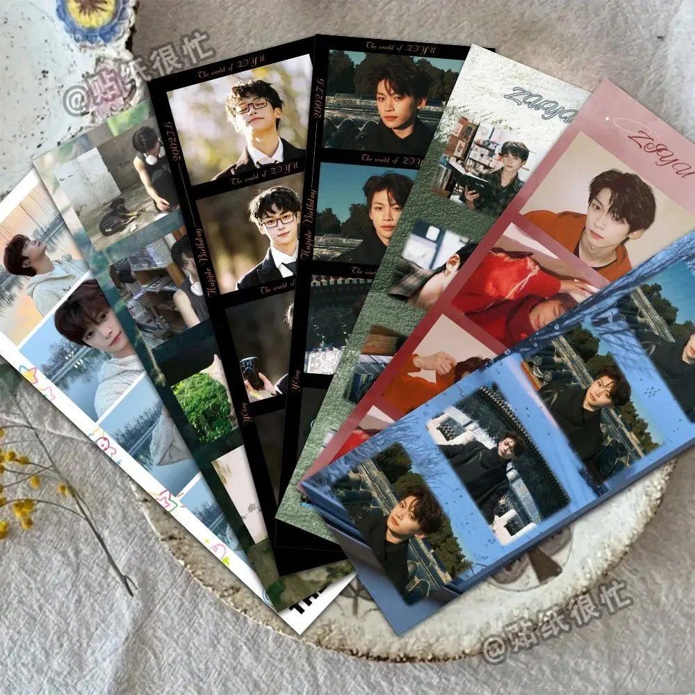 48 ライフ 4 パネル Instagram 'Ziyu' 高外観レベル雰囲気 Ziyu ポストカードブックマーク小さなカード絶妙なギフト diy