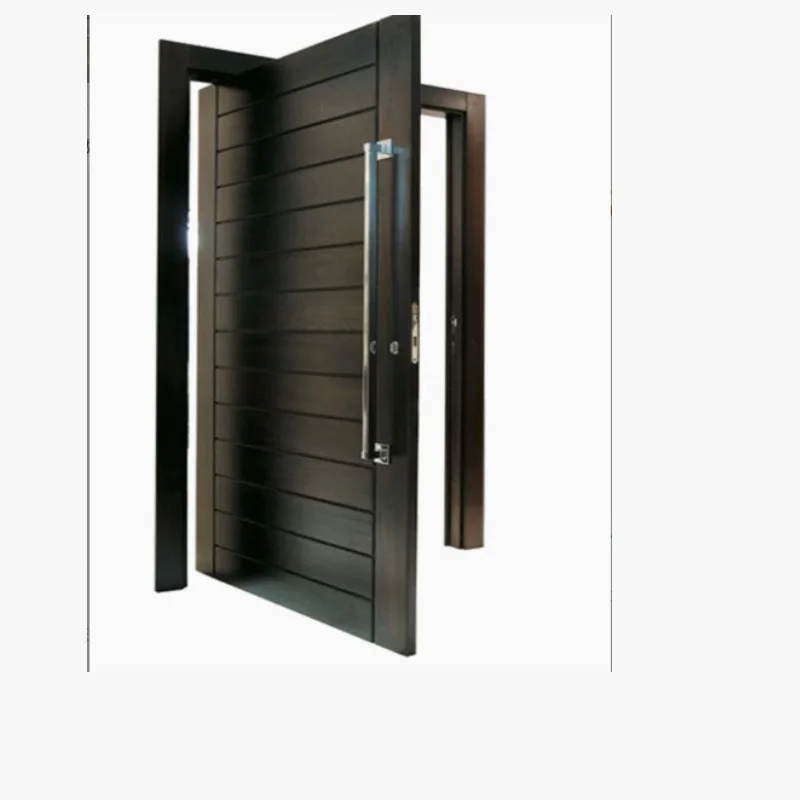 single-door villa courtyard pivot minimalist entrance door