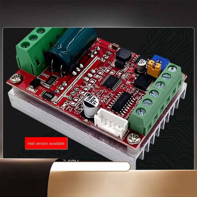 6-60V BLDC Three Phase DC Brushless Motor Controller 400W PWM Hall Motor Control Driver Board-N35R