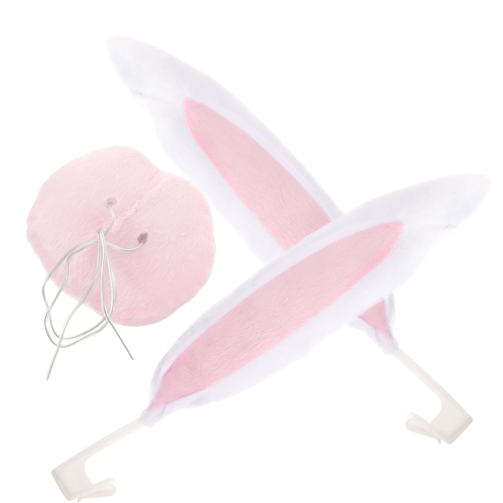 

Decorations with Rabbit Ears and Reindeer Antlers Christmas Auto Accessory Kit Fun Vehicle Decoration for Women