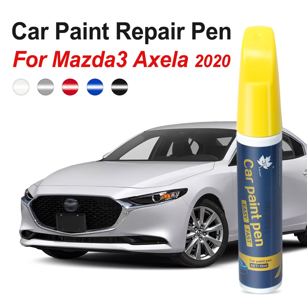 For Mazda 3 Axela 2020 Car Touch Up Pen Scratch Repair Pen Car Paint Care Tool Car Scratch Removal Pen Car Accessories