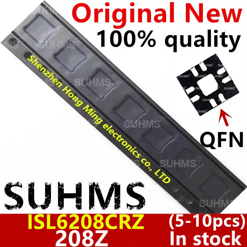 (5-10piece)100% New 208Z ISL6208 ISL6208CRZ QFN-8 Chipset