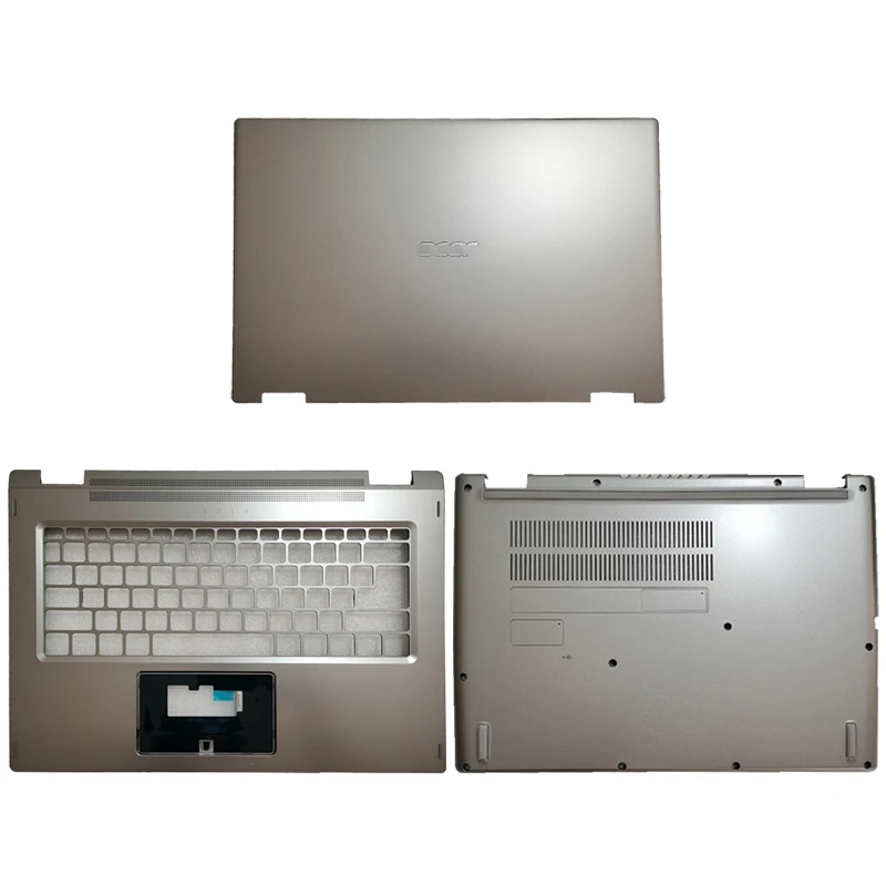 

New laptop for acer Spin 3 SP314-53N SP314-53 N19P1 lcd back cover/palmrest/computer bottom case