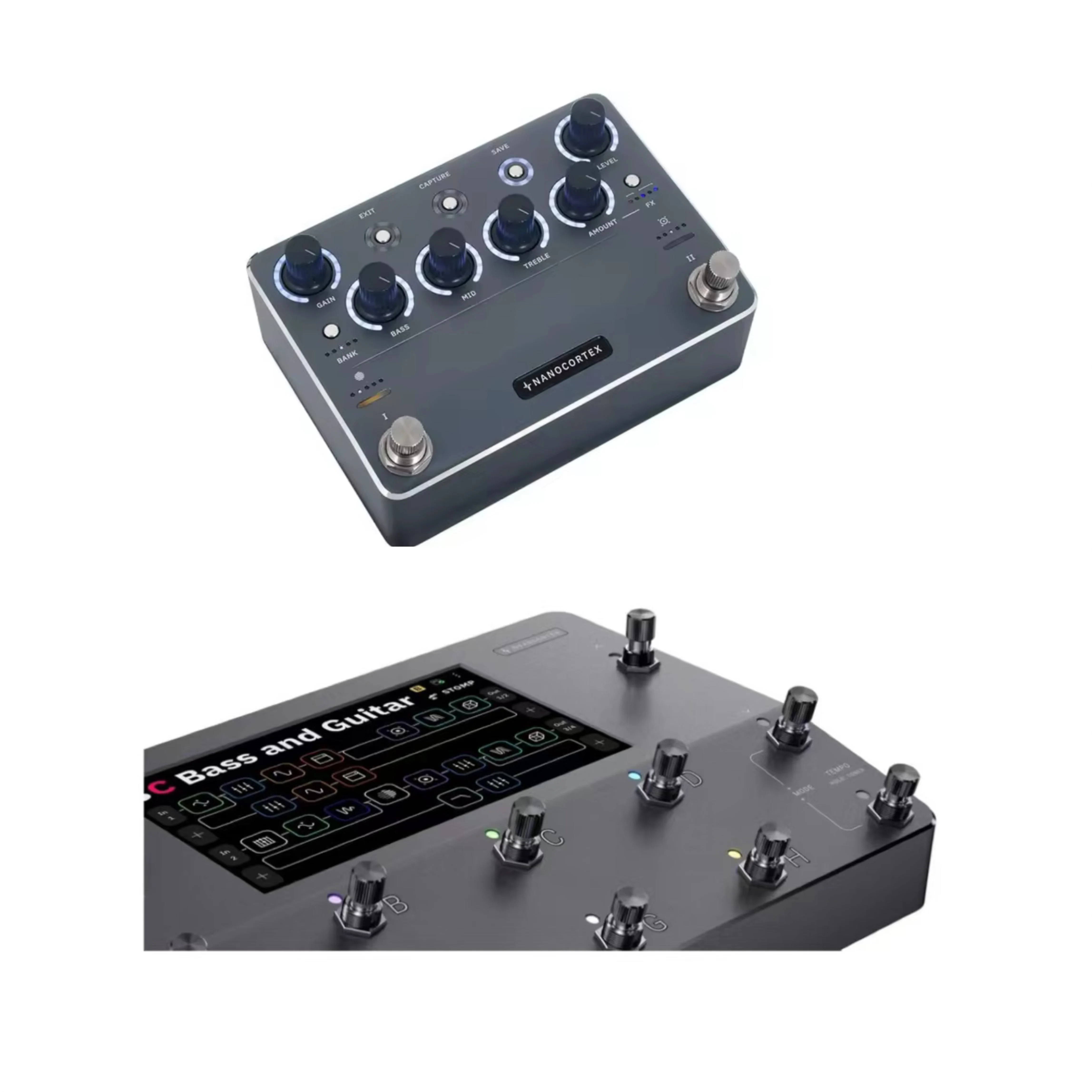 DSP Nano Cortex/NanoCortex/Quad Cortex Multi-effects Pedals Guitar Processor Electric Guitar Effects Pedals for Quad-Core