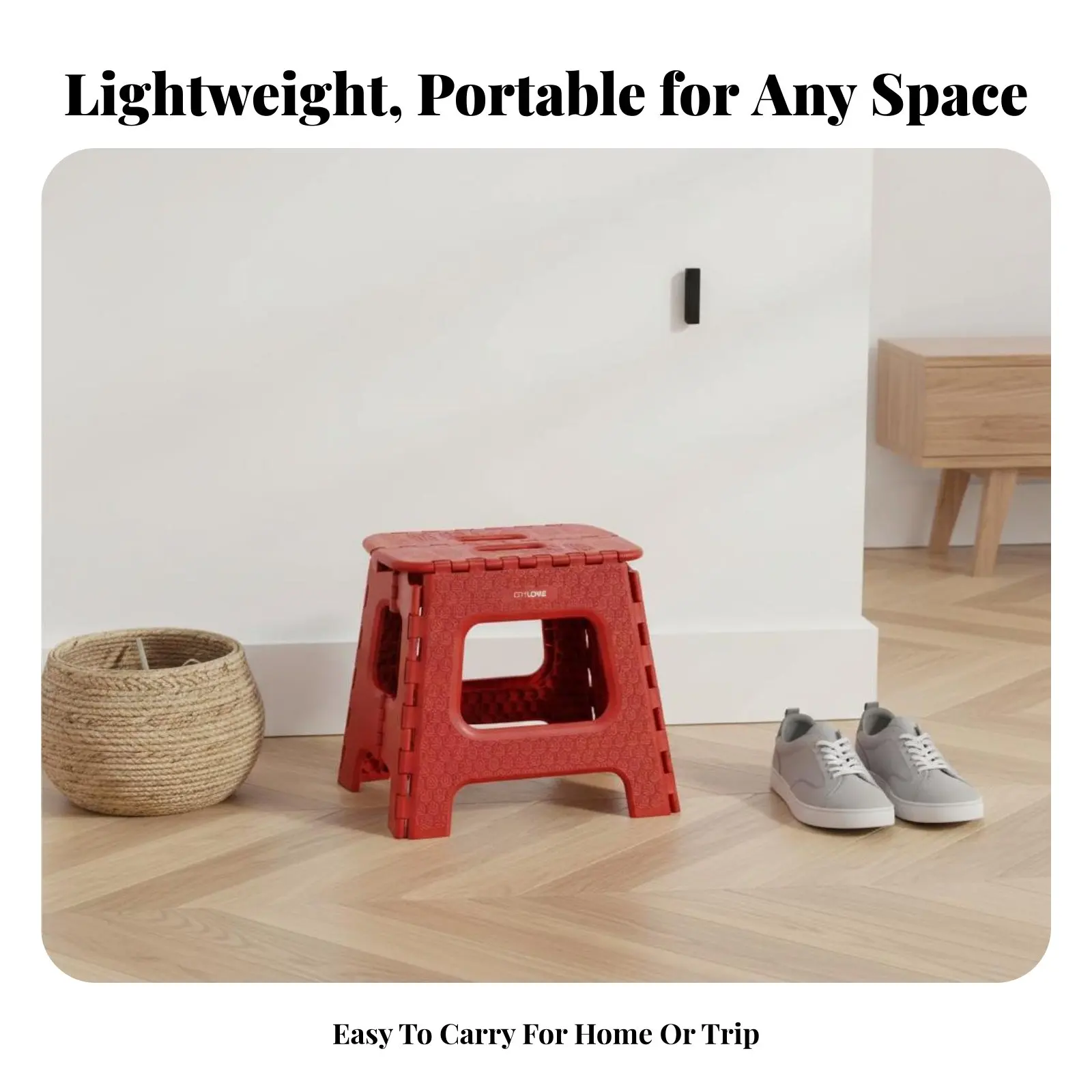 

Складной табурет с ручкой, компактный, легкий, для пожилых людей, родителей, для ванной комнаты