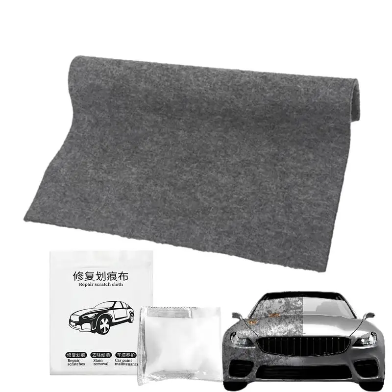 

Car Scratch Remover Scratch Repair Cloth And Agent Powerful Long-Lasting Quick Simple Car Supplies Paint Repair For Cars Pickups