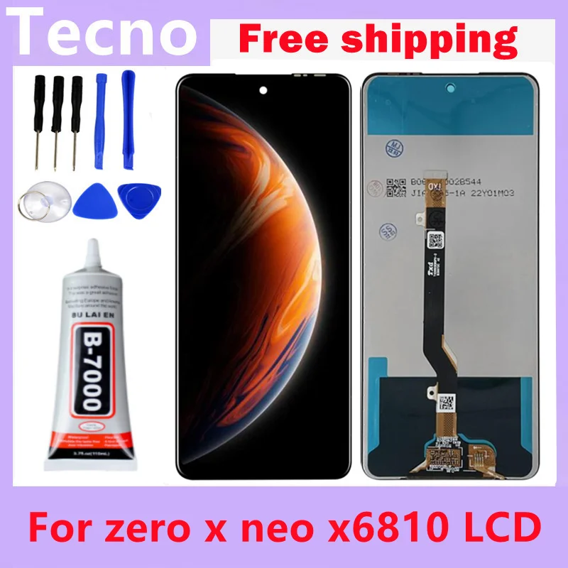 For infinix zero x neo x6810 LCD Display Touch Screen Assembly Glass Panel Digitizer replacement For infinix zero x neo x6810