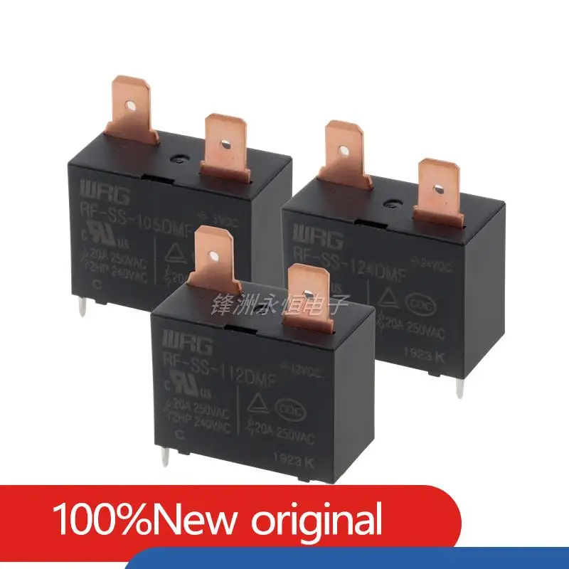 100%New Original relay RF-SS-112DMF 12VDC DIP-4 Air Condition Relay 4-pin Current 20A 250VAC Replaceable HF102F-12V G4A-1A-E-12V