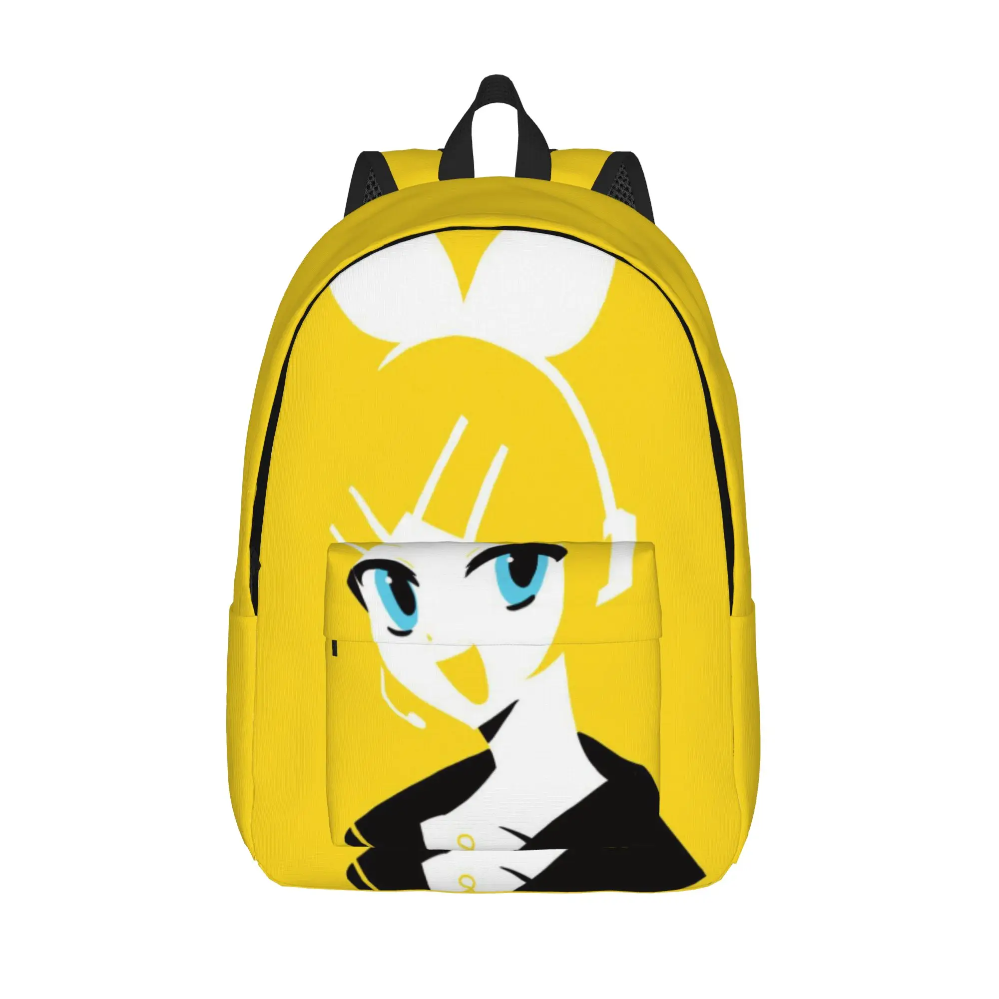 

Kagamine Rin Len Fashion Backpack Outdoor High School Hiking Travel Daypack for Men Women Laptop Computer Shoulder Bag