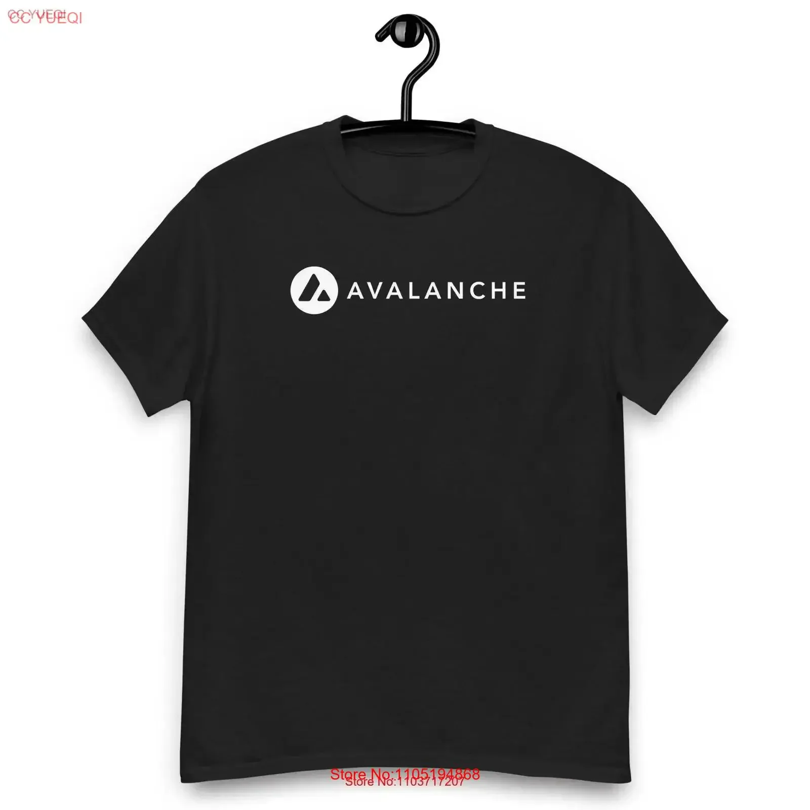 Avalanche Crypto TSHIRT AVAX Is The Fastest Smart Contracts Platform In Blockchain Industry Just Hodl It Cryptocurrency