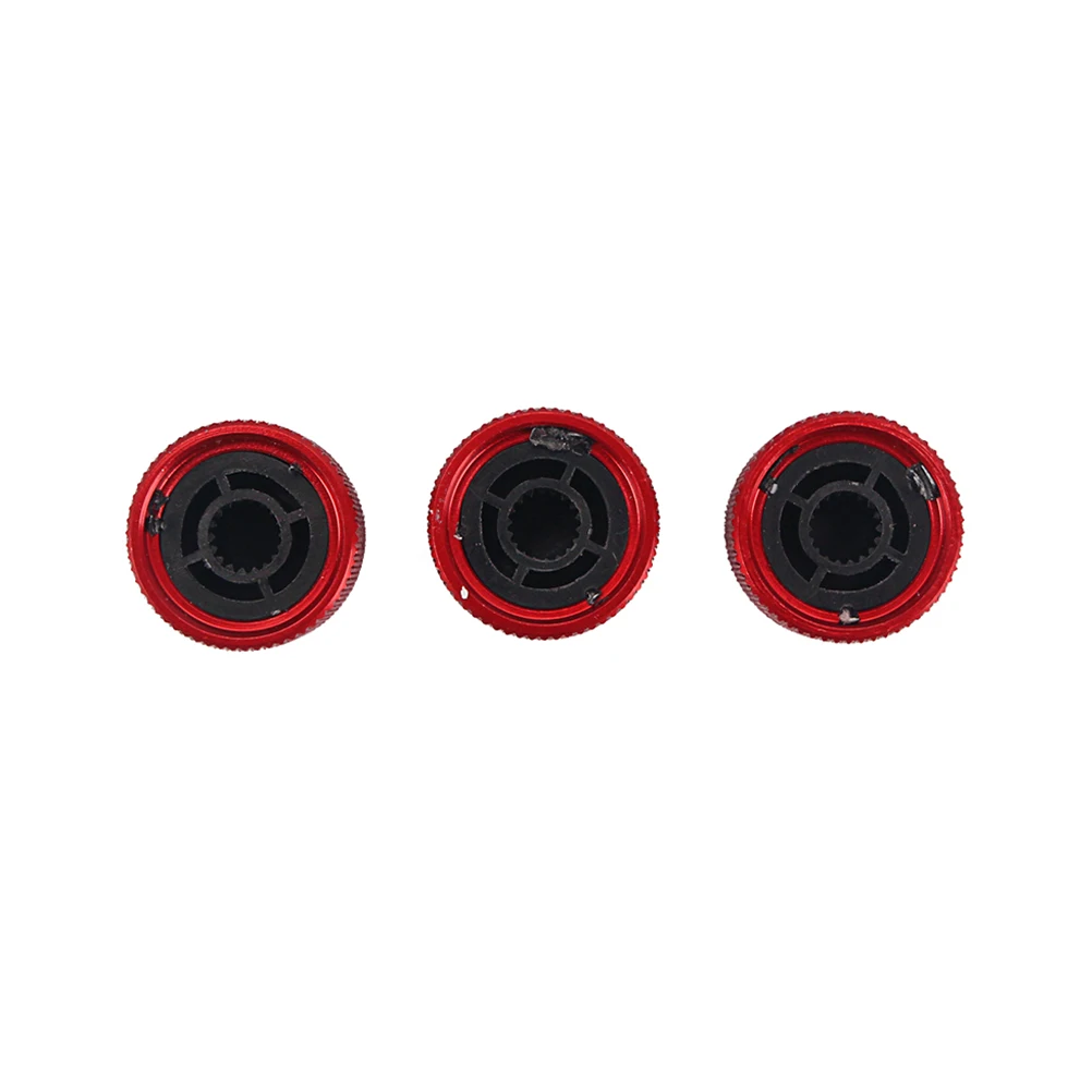 

3 PCS Guitar Knob Bass-guitar-hardware Knobs Volume Tone Cap and Electric Control