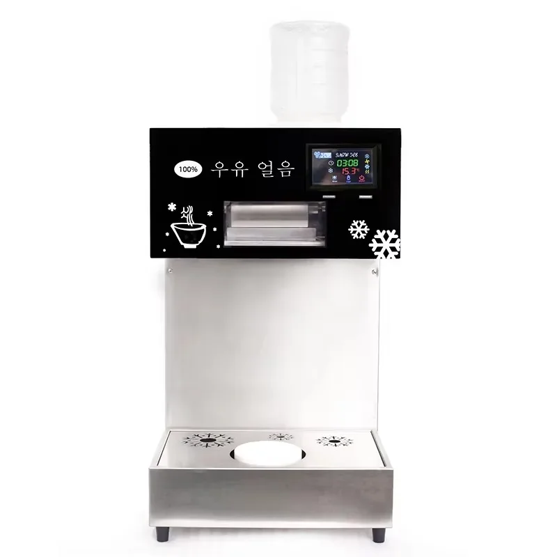 【2026】Hot Sale Commercial 220V Snow Ice Flake Bingsu Machine Korean Shaved Ice Silk Snow Ice Machine