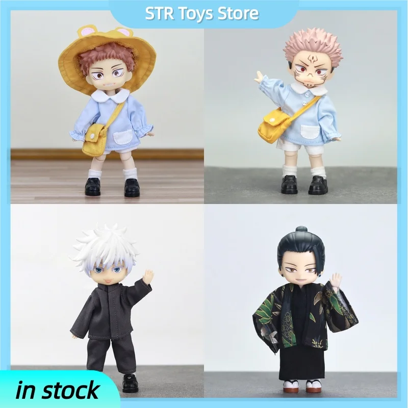 

10 см Jujutsu Kaisen Ob11 Аниме Фигурка Geto Suguru Gojo Satoru Itadori Yuji 1/12 Joint Doll Игрушка Декоративные Рождественские Подарки