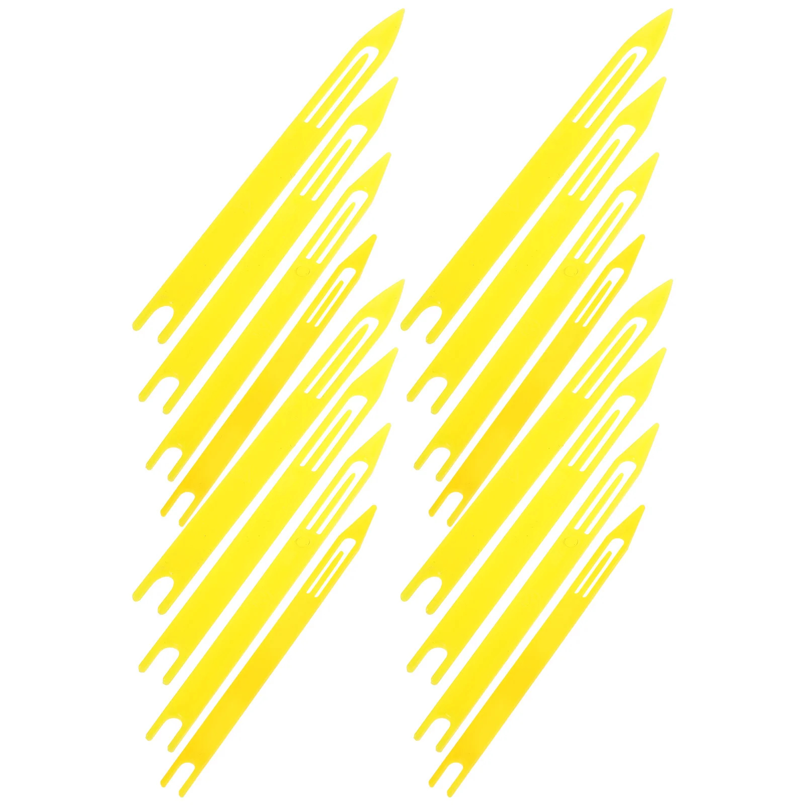 

Handheld Fishing Net Mending Shuttles Strong Plastic Construction Easy to Handle Perfect for Net Weaving and Repair on The Go