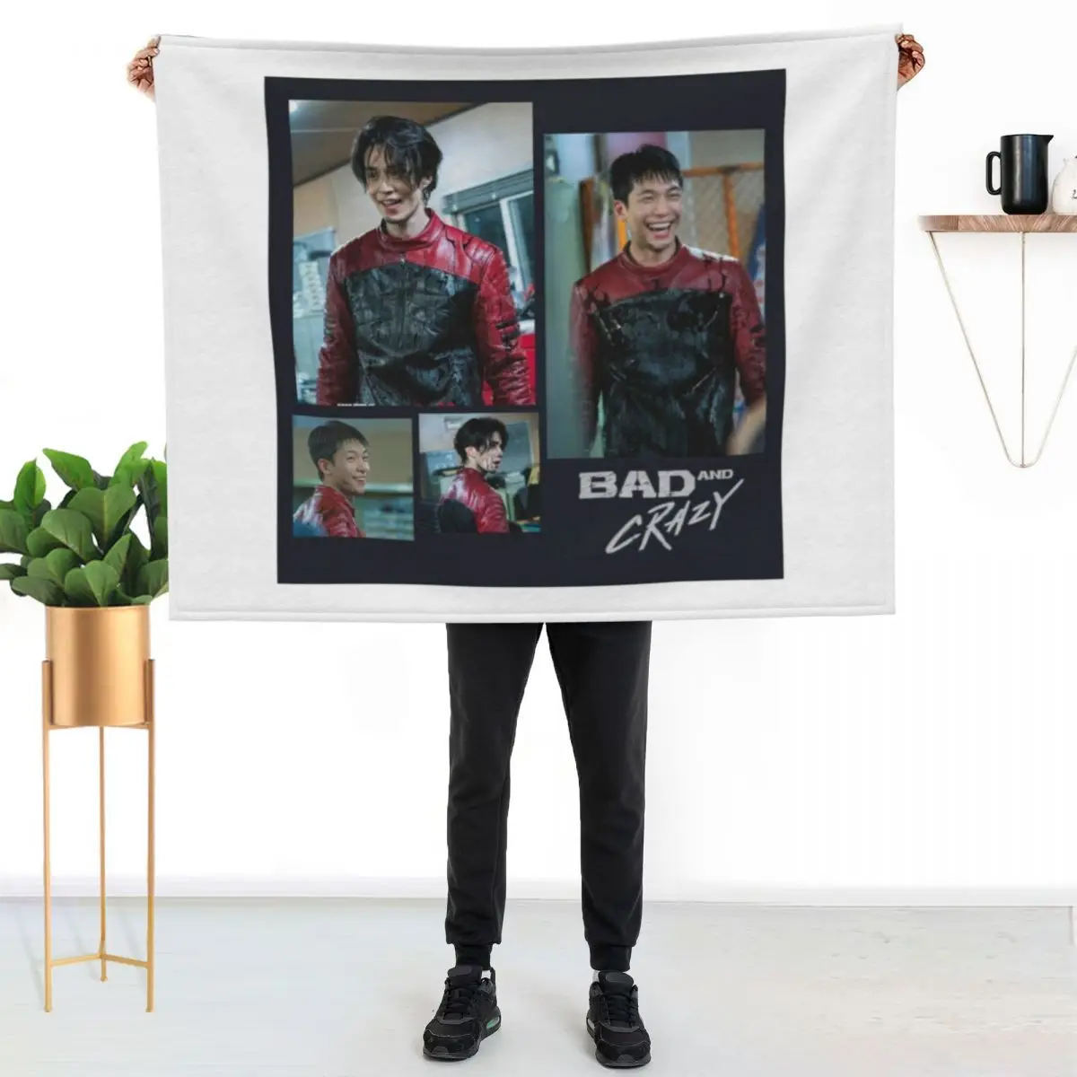 Bad and Crazy Throw Blanket Decoratives Decorative Beds for winter Moving Warm christmas gifts Blankets