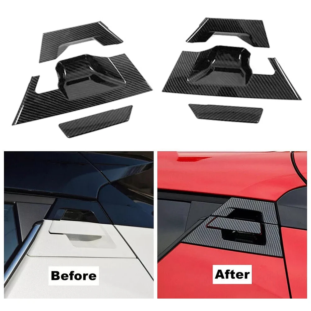 Car Accessories Door Handle Cover Resistant To Fading for weather-resistant Easy Installation Car Exterior Decoration
