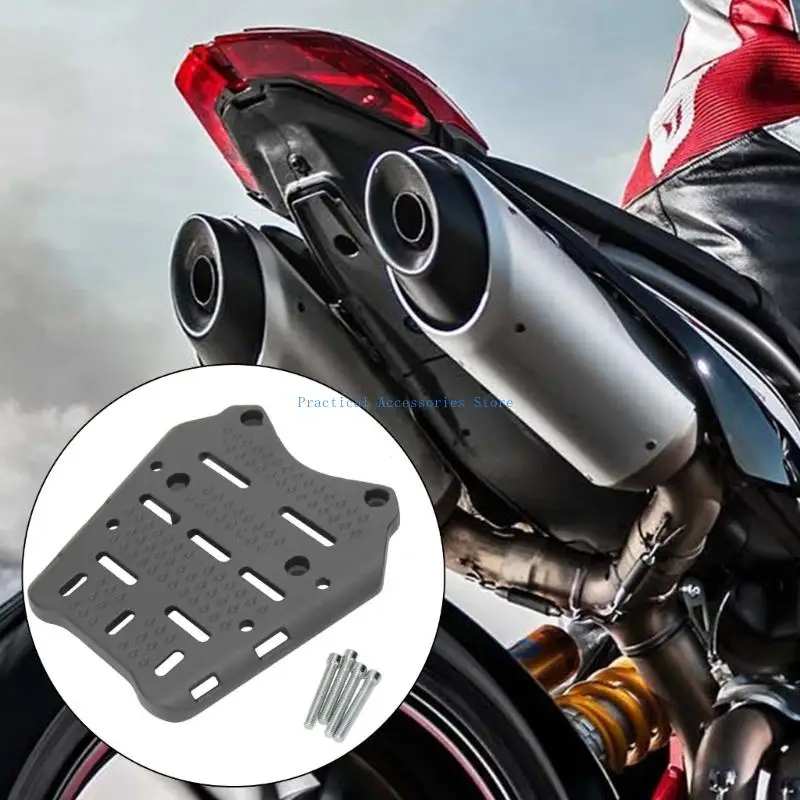 U75E حاملات البضائع الخلفية المحدثة ملحق دراجة نارية قوي من الألومنيوم لـ PCX160 #4