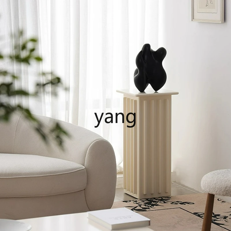 LTT French Roman Column Sculpture Table Living Room Visualizer Staircase Corner Decoration Ornament