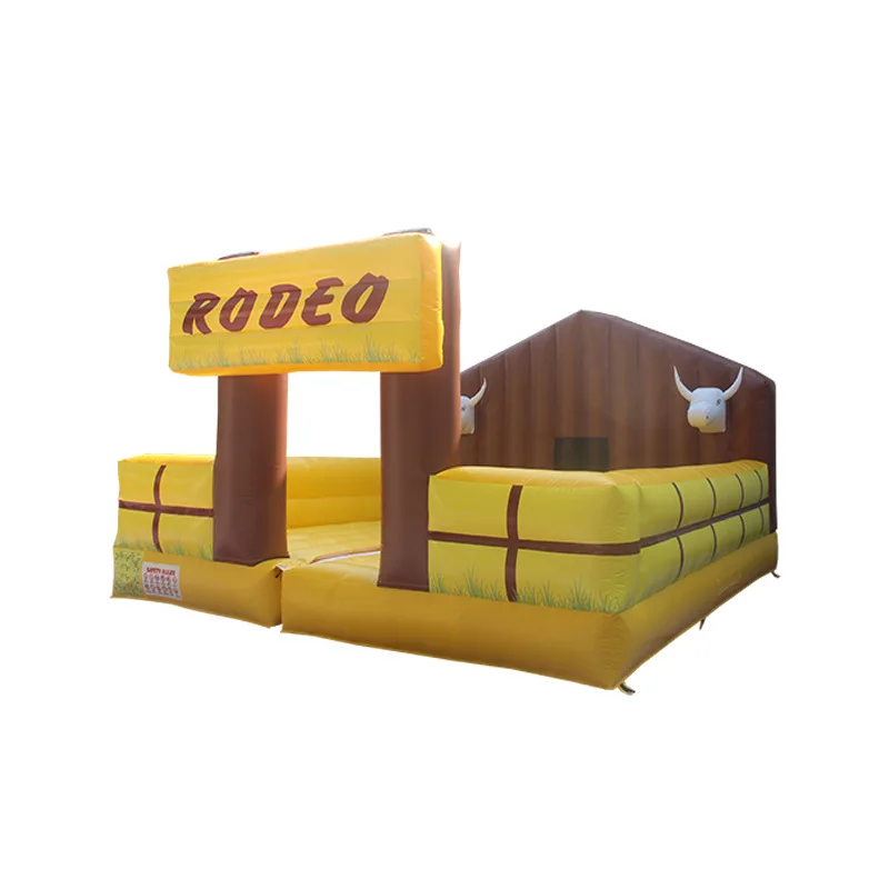 pvc outdoor toys bullfight theme inflatable castle rodeo theme inflatable house jumper bouncer inflatable trampoline kids adults