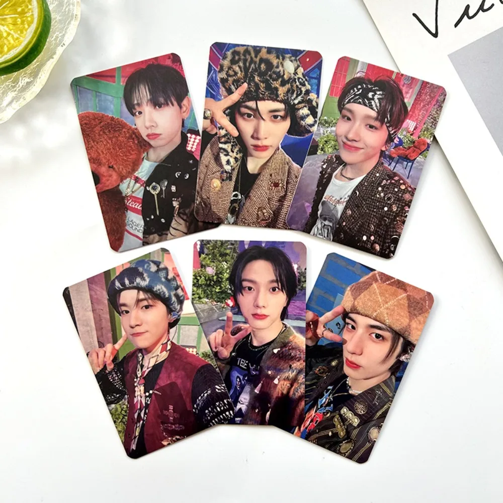 6pcs KPOP BOY NEXT DOOR Debut Album WHY! Photocards BOYNEXTDOOR SunGho Selfie LOMO Cards LEEHAN WOONHAK TAESAN Fans Collection