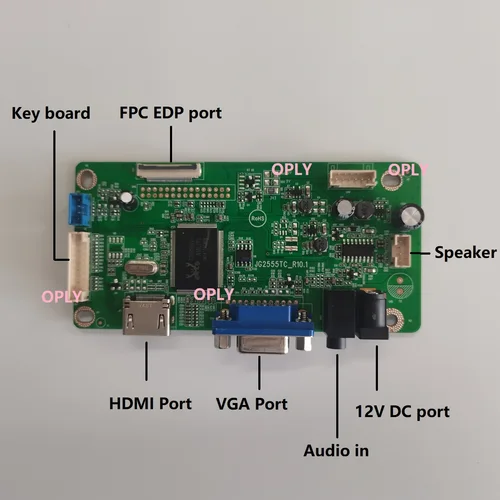 Imagen 2 del producto Kit para NT140WHM-N46 NT140WHM-N49 NT140WHM-N61 14 ""1366 × 768 EDP Panel LED controlador placa controladora Audio Compatible con HDMI VGA DIY