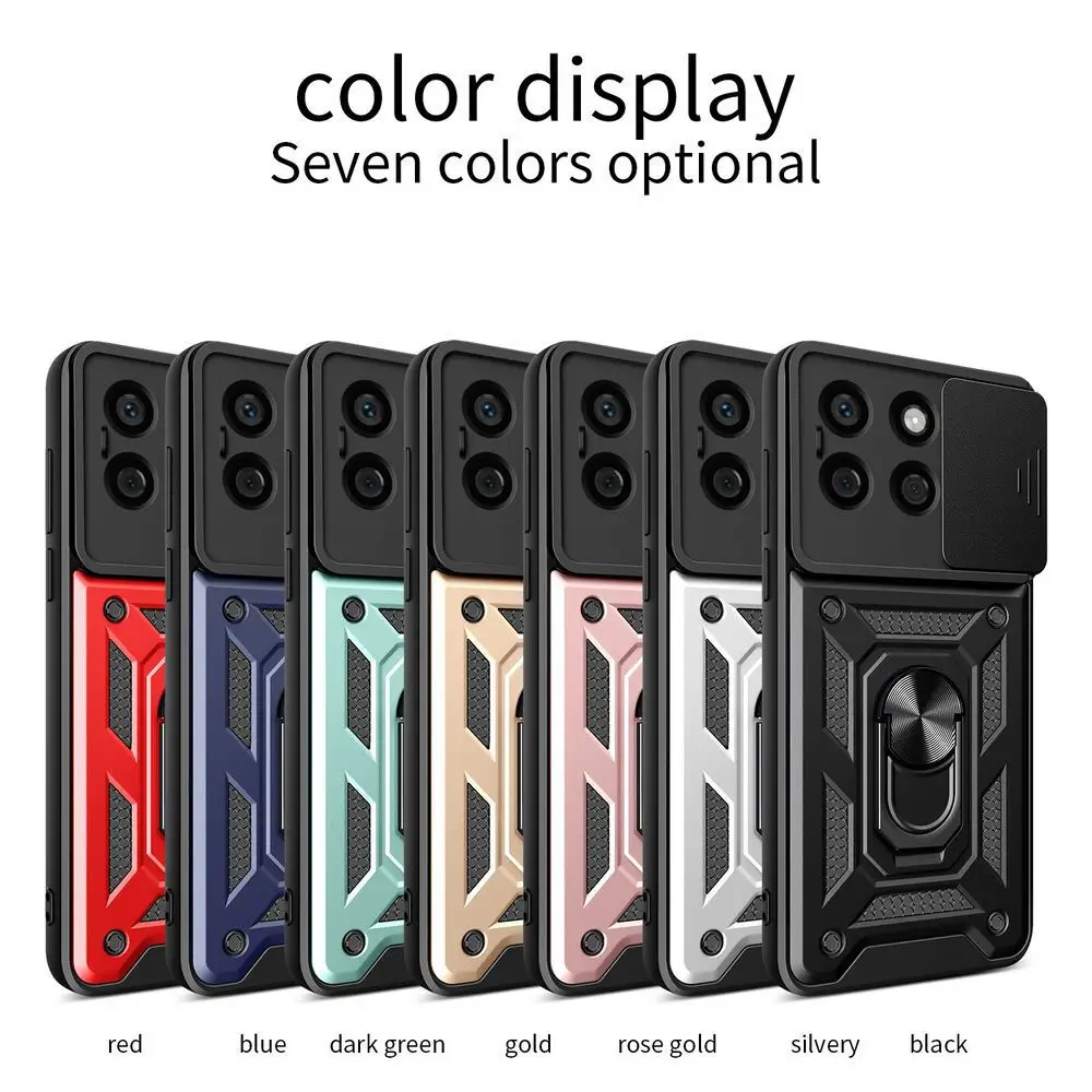 Armor Case For Honor X8b X7b 5G X6b X8a X7a X6a X8 X7 X6 X5 Plus Cover Lens Protection With Ring Magnetic Holder Coque Fundas