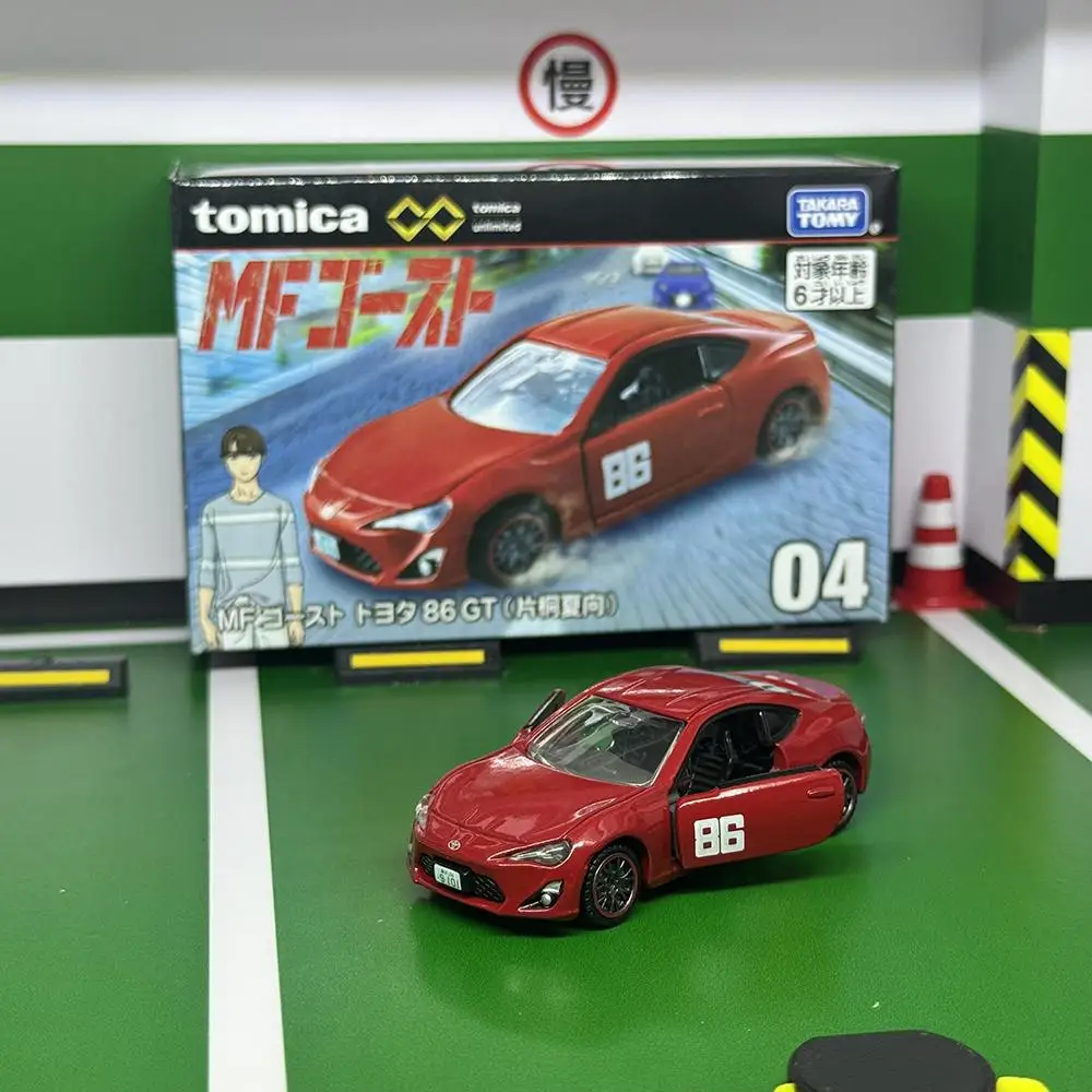 Takara Tomy Tomica Premium Unlimited 04 MF Ghost Toyota 86 GT (Summer Katagiri) Mini Car Toy Miniature Scale Model Car