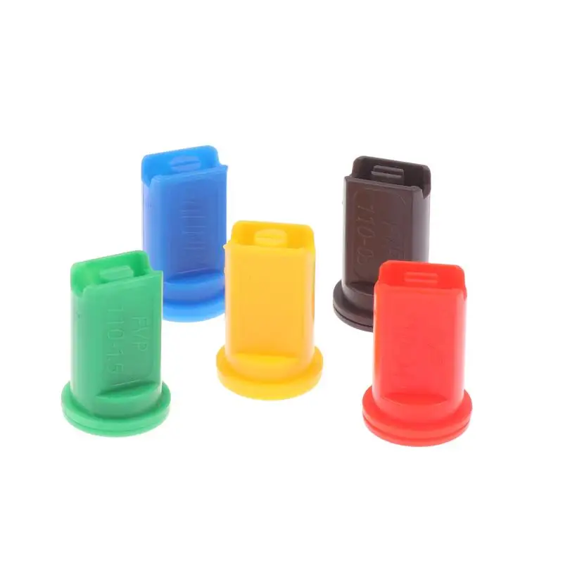 10Pcs Orchard Garden Weed Plastic Agriculture Biocide Spray Boom Jet Nozzle Tip Flat Fan Shape TPU Angle110