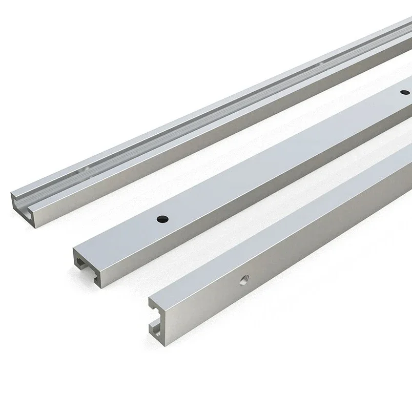 Lavorazione del legno T-slot Slide Track Mitra T-Track in alluminio 19x9.5mm Mitra Track Jig T Vite di fissaggio Slot da tavolo Sega Router Strumento da tavolo