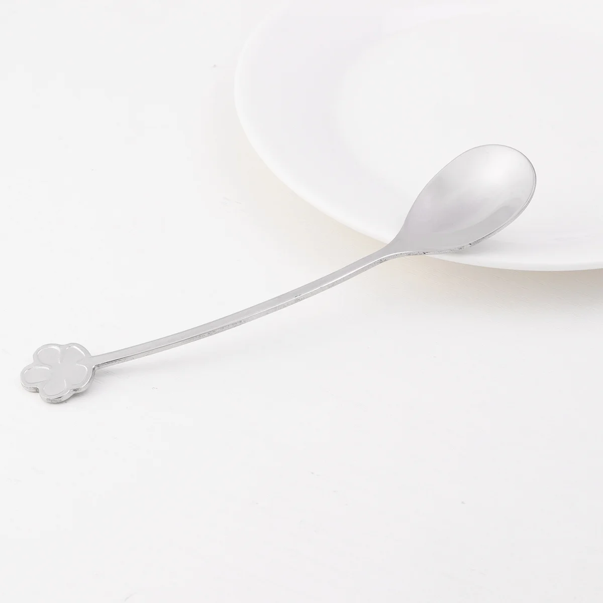 

Stainless Steel Coffee Spoon Gold Plated Thick Anti-Rust for Serving Cakes Desserts Scoop Unique Spoon