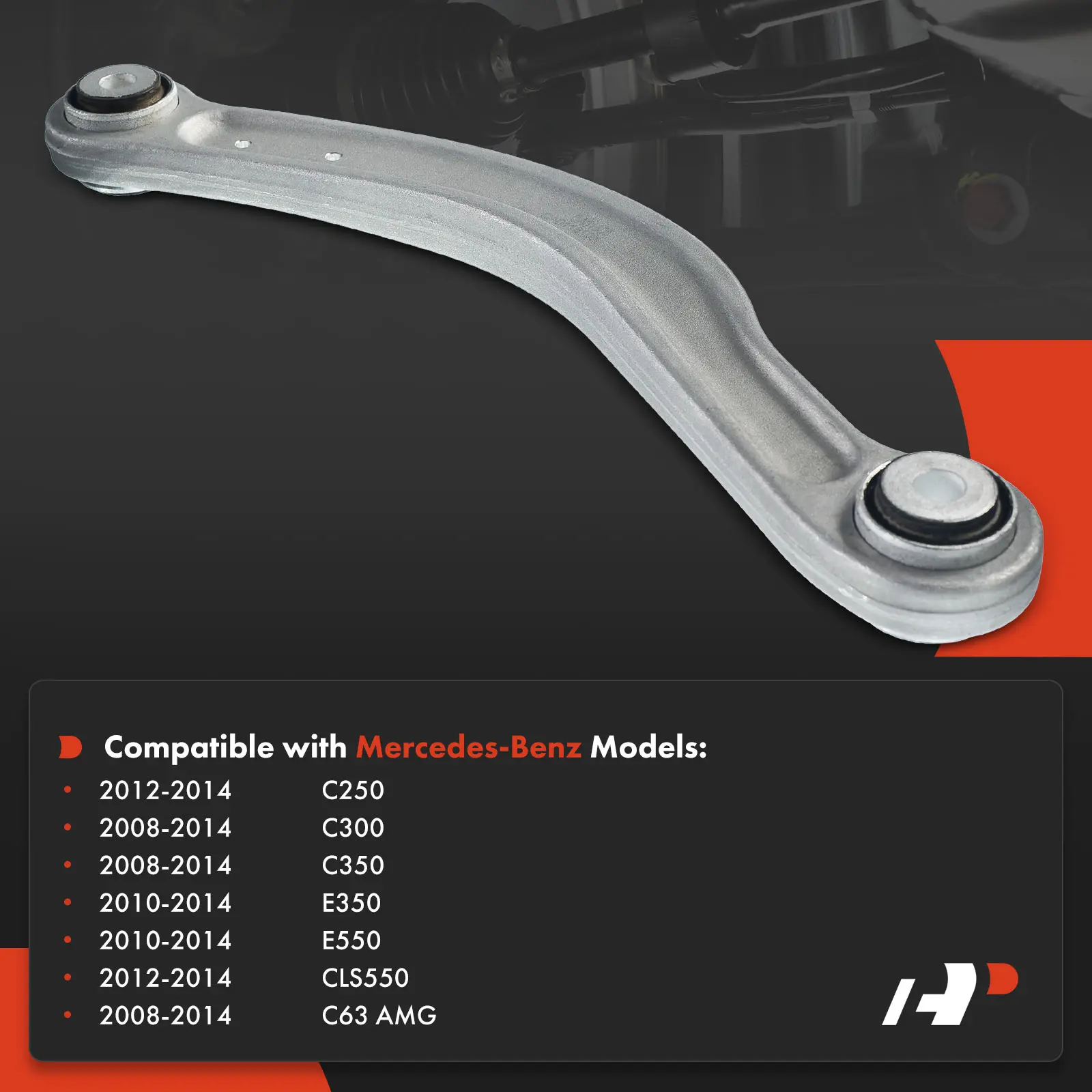 A-Premium Strut Bar Camber Rod for Mercedes-Benz C250 CLS550 2012-2014 C300 C350 C63 AMG 2008-2014 E350 E550 2010-2014