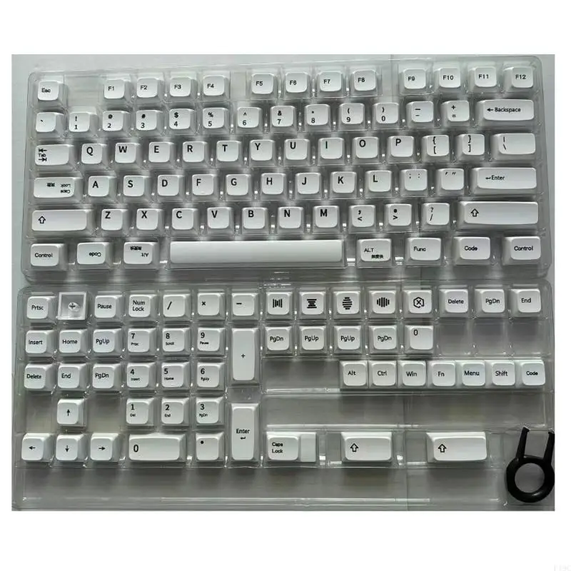 F19C XDA Keycaps PBT Sublimations 135PCS for Mechanical Keyboards Keycap