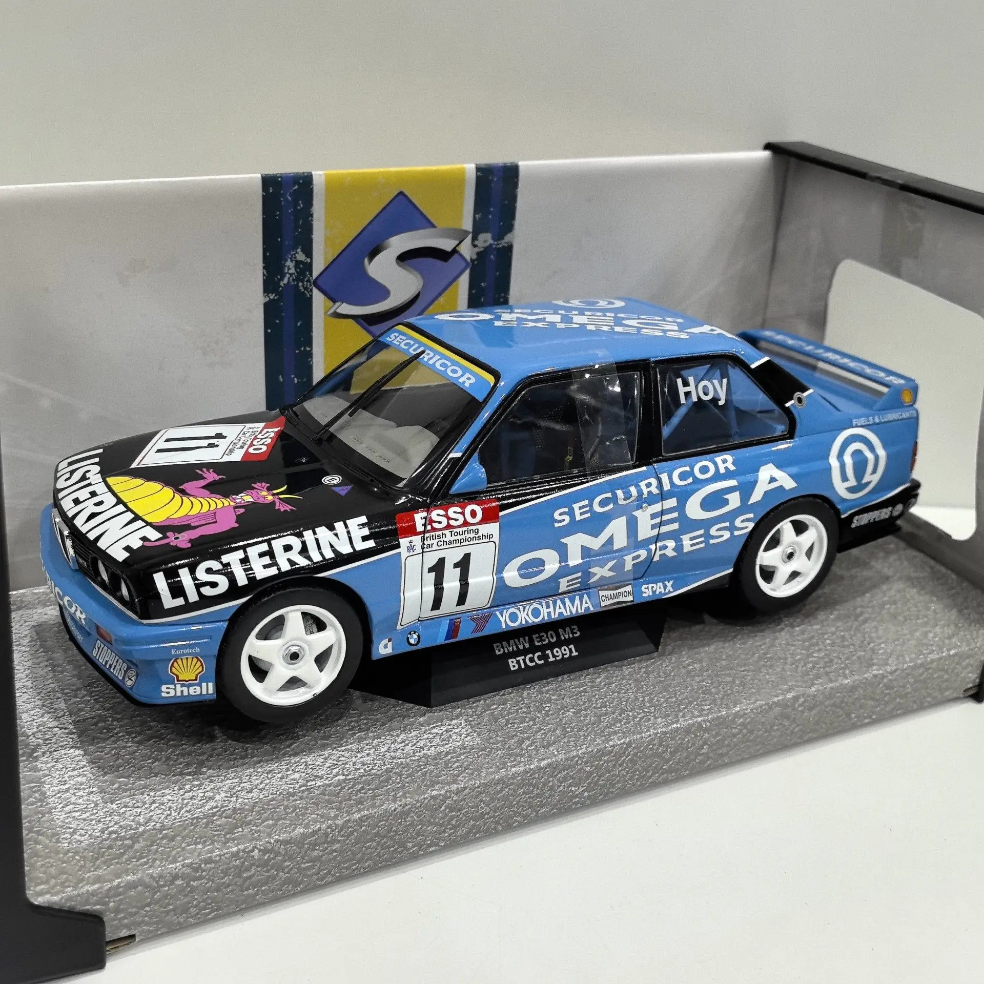 BMW M3 E30 BTCC 1991 1/18 SOLIDO S1801512