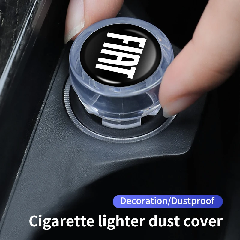 Car Cigarette Lighter Plug Dust Cover Button Socket Protective Case For FIAT 500 Grande Punto Tipo Stilo UNO Astra Bravo Panda